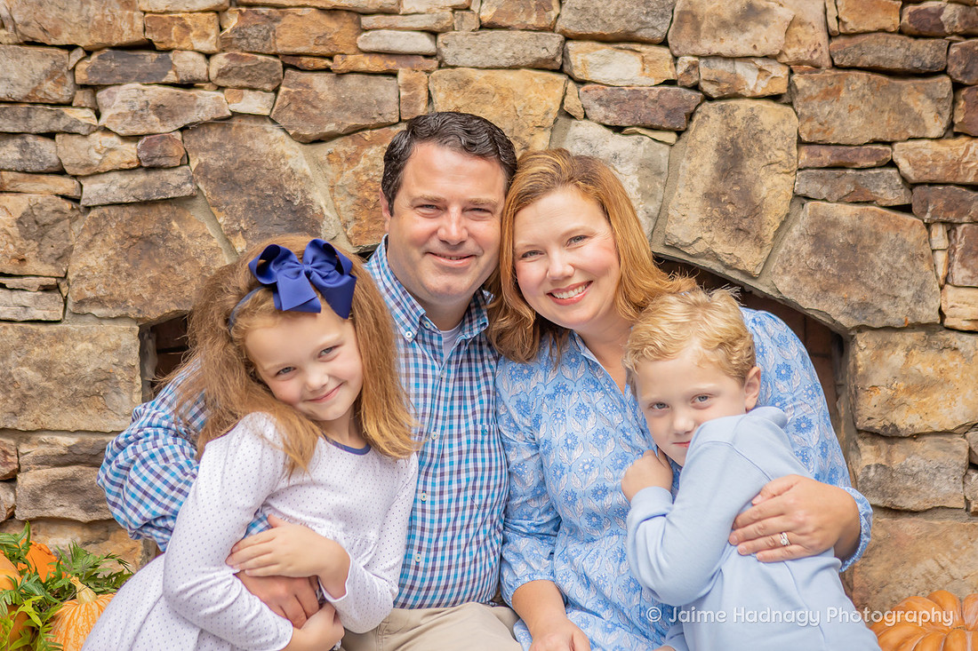 Family Photos in Grandma's Garden | Asheville Photographer