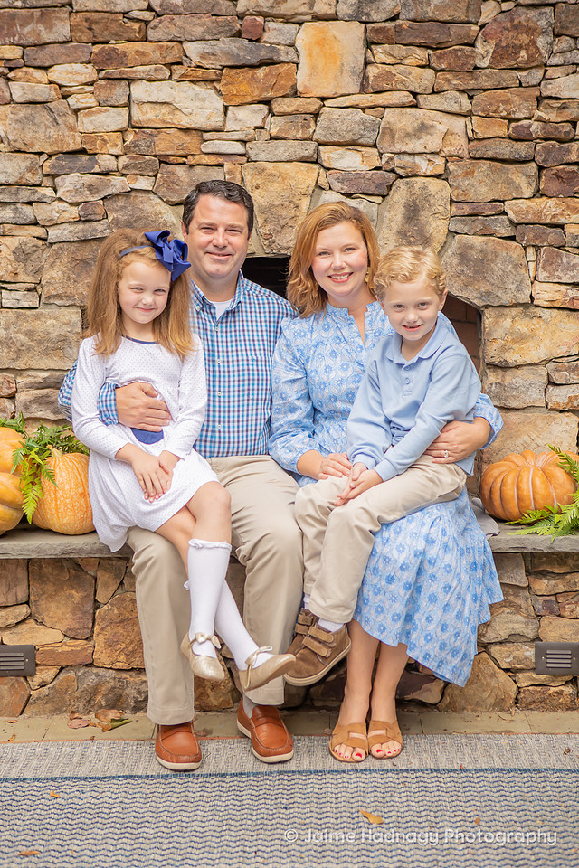 Family Photos in Grandma's Garden | Asheville Photographer