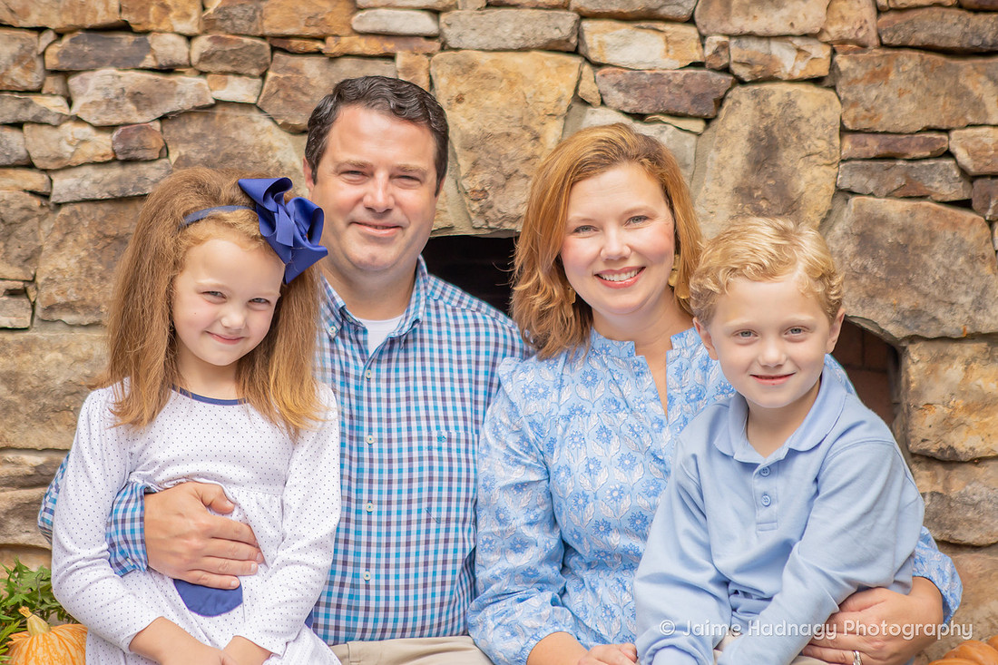 Family Photos in Grandma's Garden | Asheville Photographer