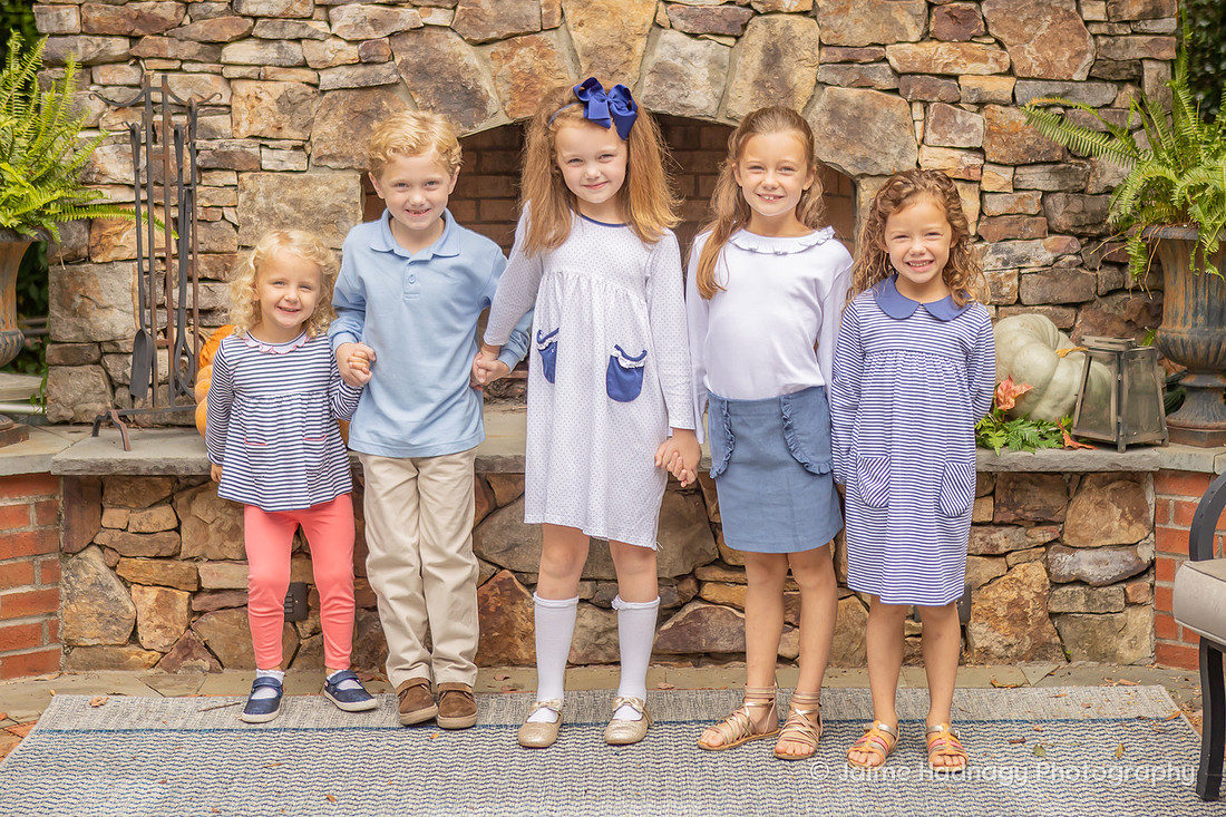 Family Photos in Grandma's Garden | Asheville Photographer