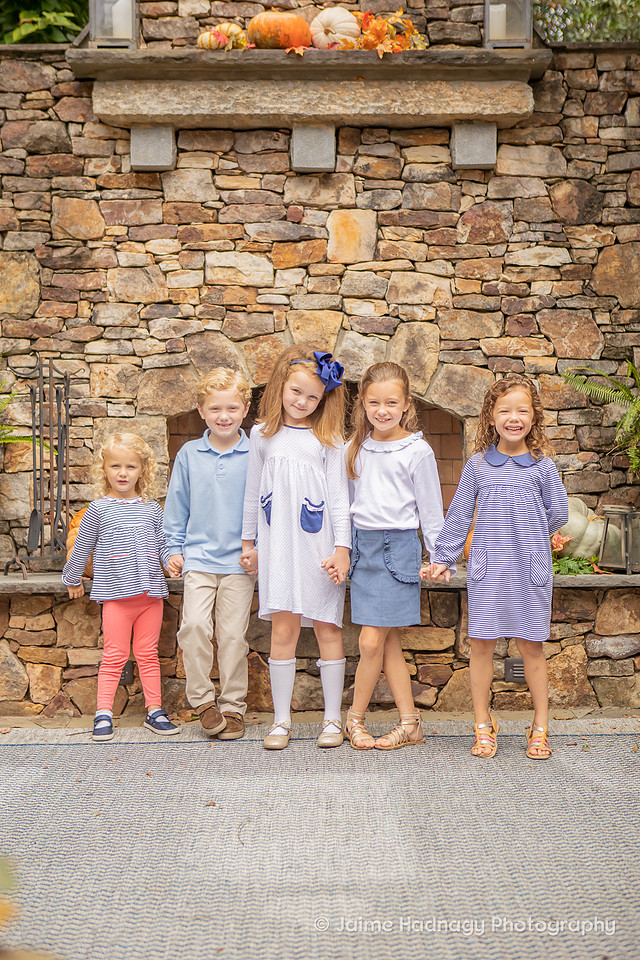 Family Photos in Grandma's Garden | Asheville Photographer