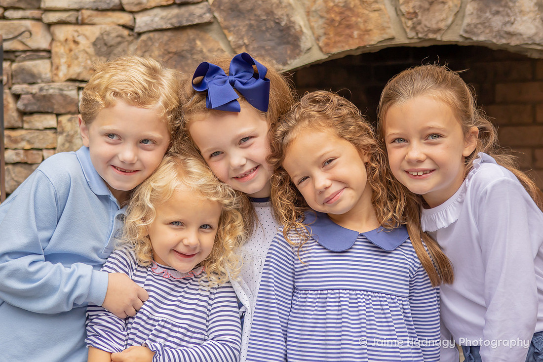 Family Photos in Grandma's Garden | Asheville Photographer