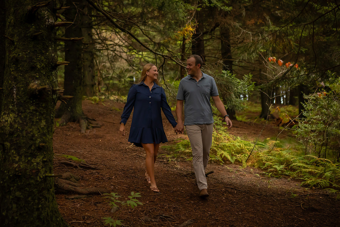 Engagement Photos at Black Balsam Western NC Photographer