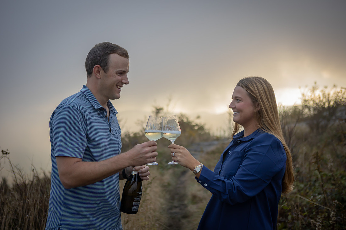 Engagement Photos at Black Balsam Western NC Photographer