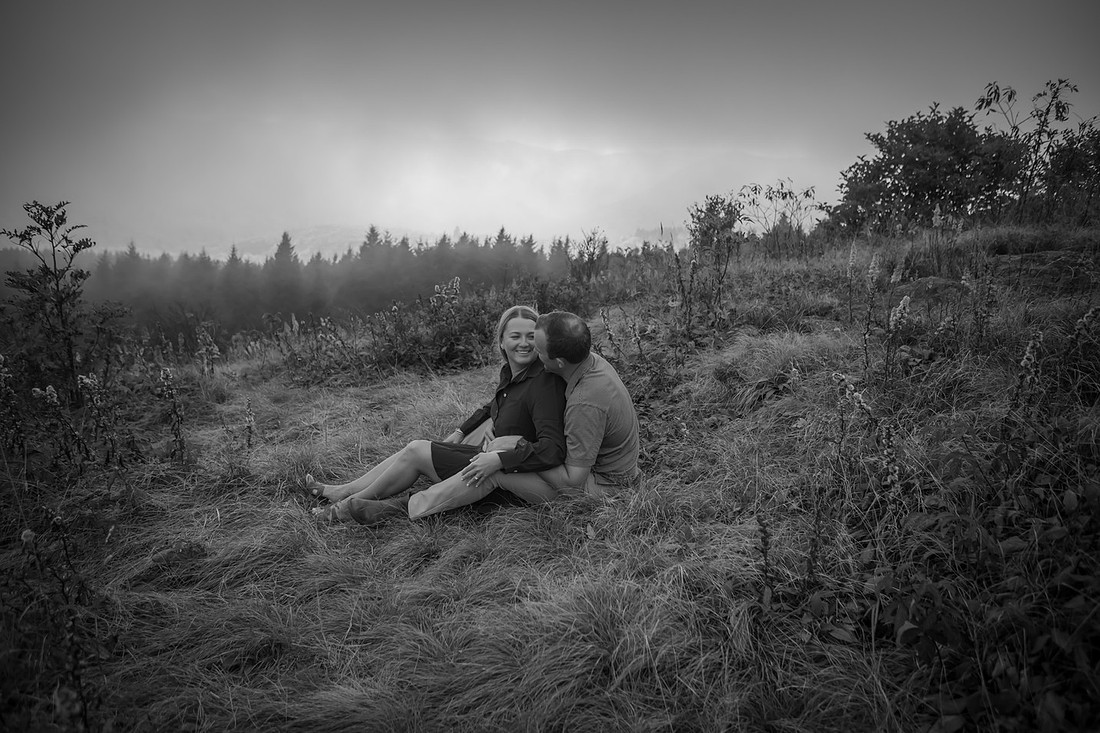 Dreamy Engagement Photos in the Mountains | Asheville Couples Photographer in Nature
