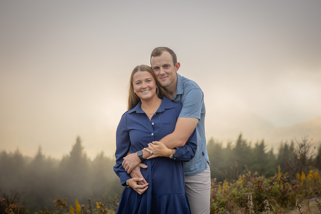 Dreamy Engagement Photos in the Mountains | Asheville Couples Photographer in Nature