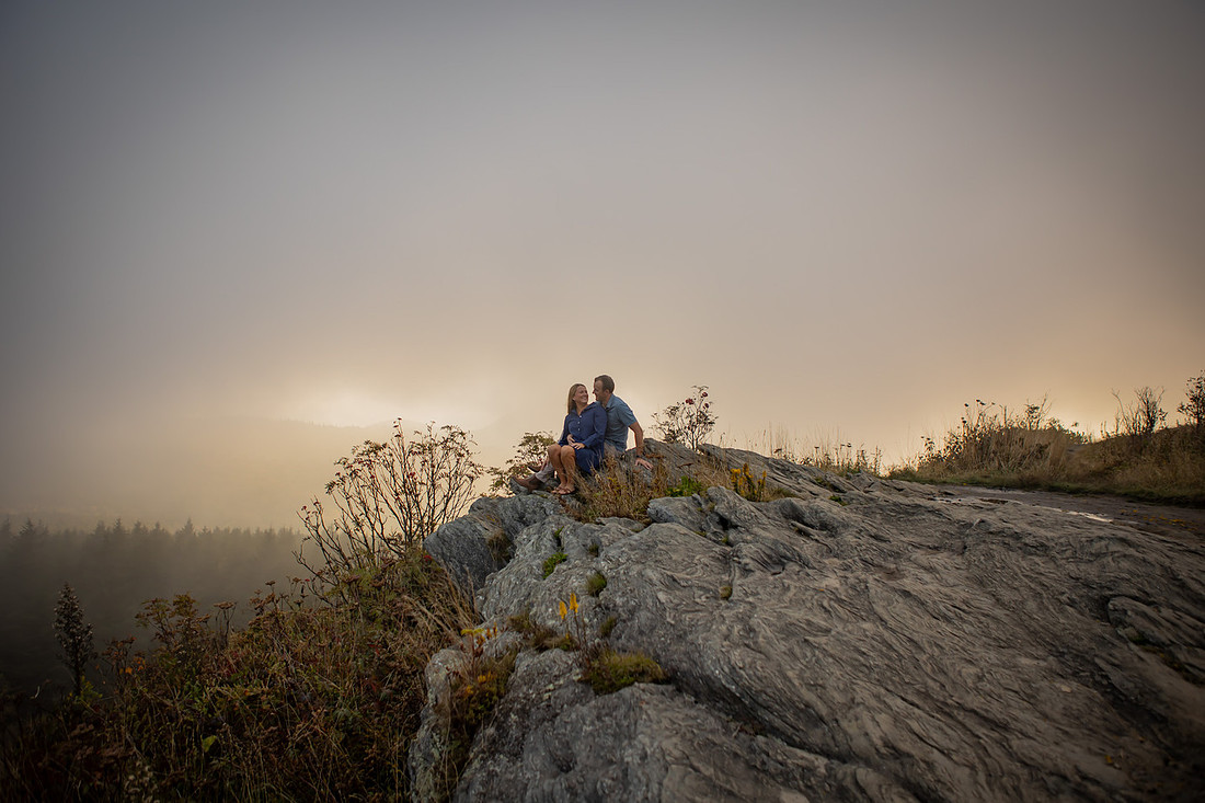 Dreamy Engagement Photos in the Mountains | Asheville Couples Photographer in Nature