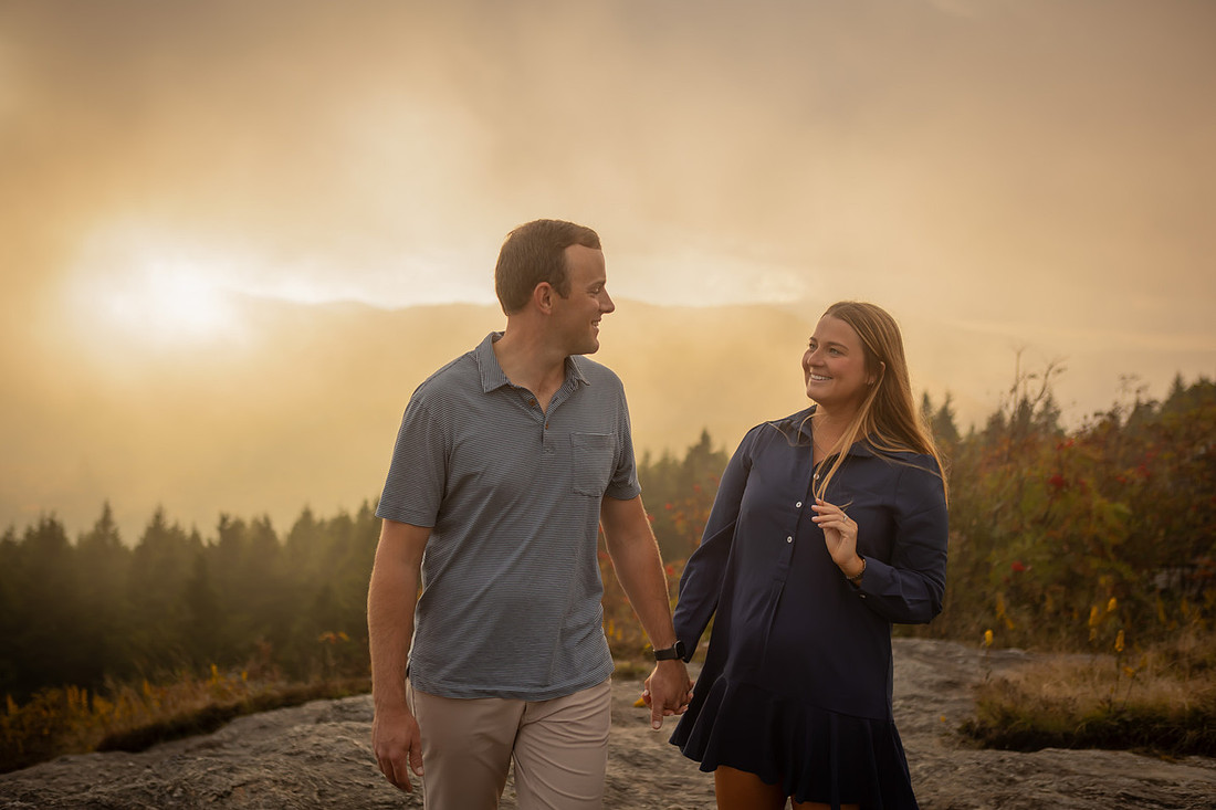 Black Balsam Engagement Photos | Asheville Photographer