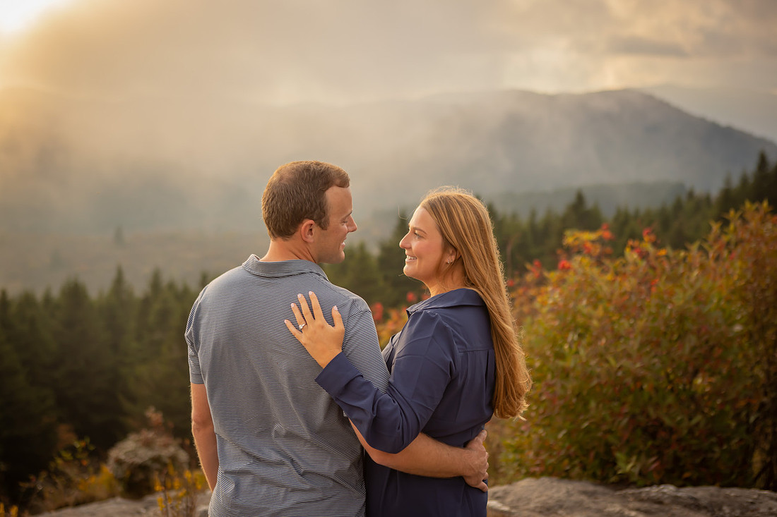 Black Balsam Engagement Photos | Asheville Photographer