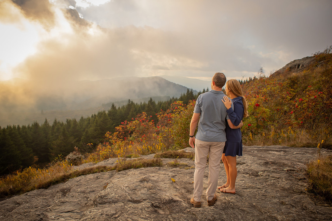 Black Balsam Engagement Photos | Asheville Photographer