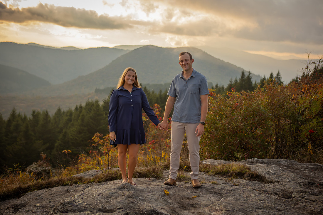 Black Balsam Engagement Photos | Asheville Photographer