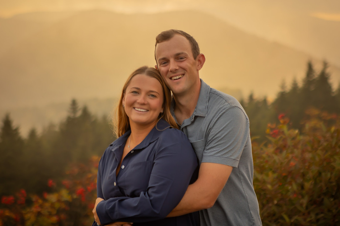 Black Balsam Engagement Photos | Asheville Photographer