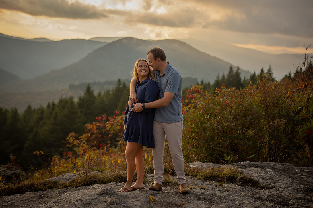 Black Balsam Engagement Photos | Asheville Photographer