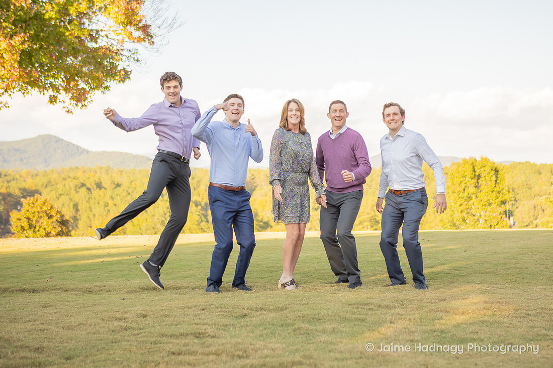 Outdoor Family Photos with Teenagers