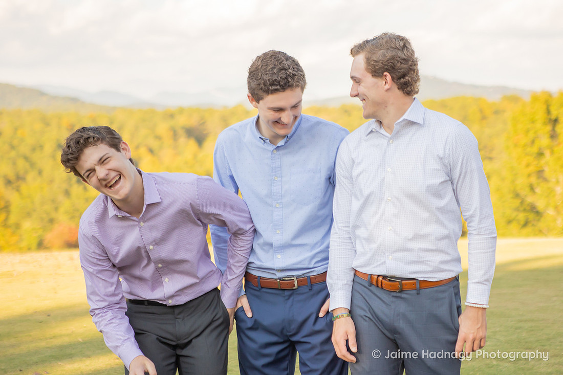 Outdoor Family Photos with Teenagers