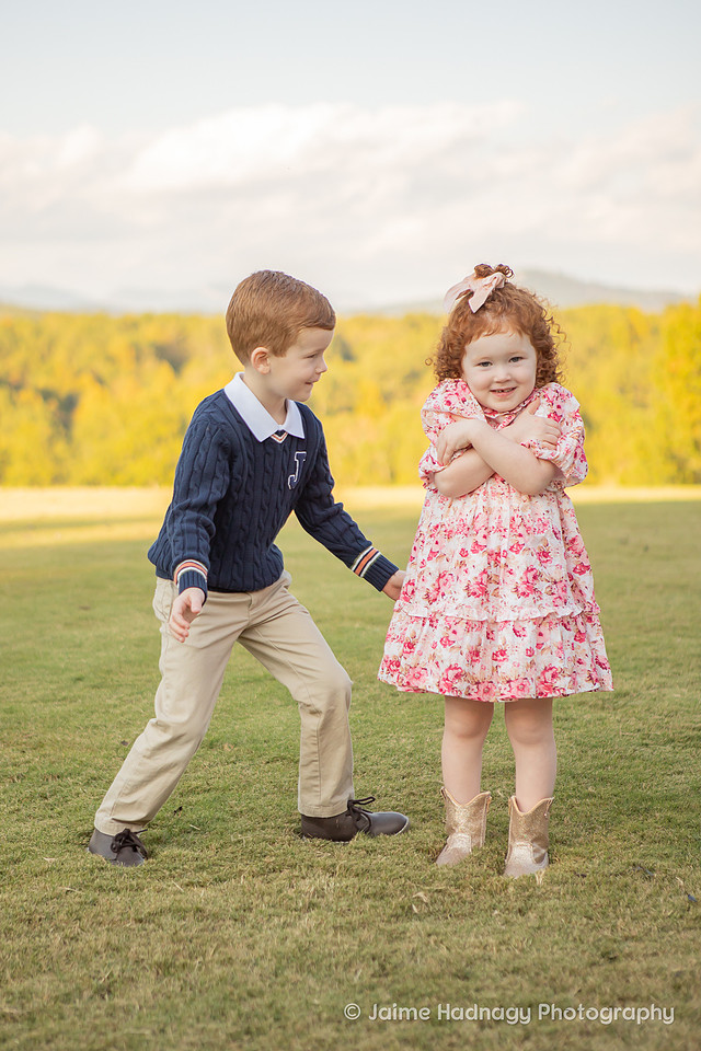 Natural Light Outdoor Family Photos | Asheville Photographer