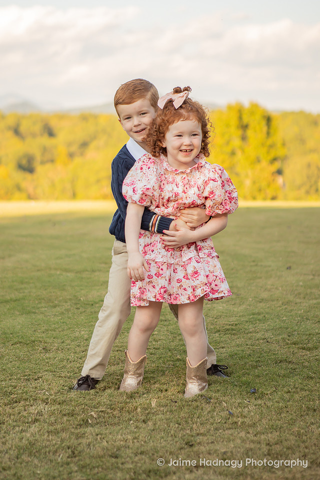 Natural Light Outdoor Family Photos | Asheville Photographer