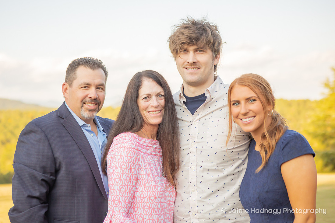 Natural Light Outdoor Family Photos | Asheville Photographer