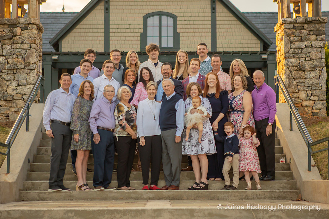 Large Group Family Portraits | Asheville Photographer