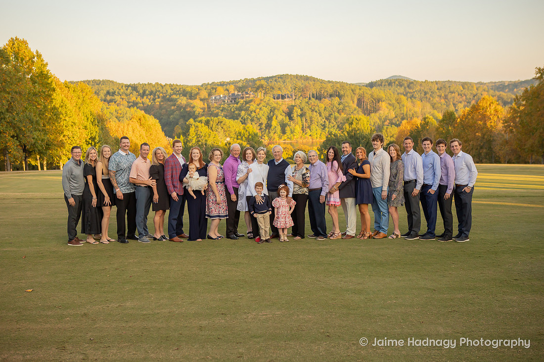 Large Group Family Portraits | Asheville Photographer