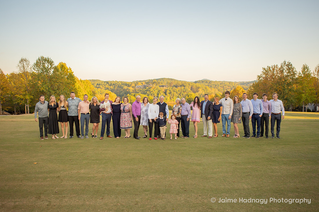 Large Group Family Portraits | Asheville Photographer