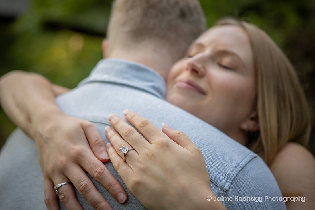 Asheville Engagement Photogrpaher | Botanical Gardens Couples Photos
