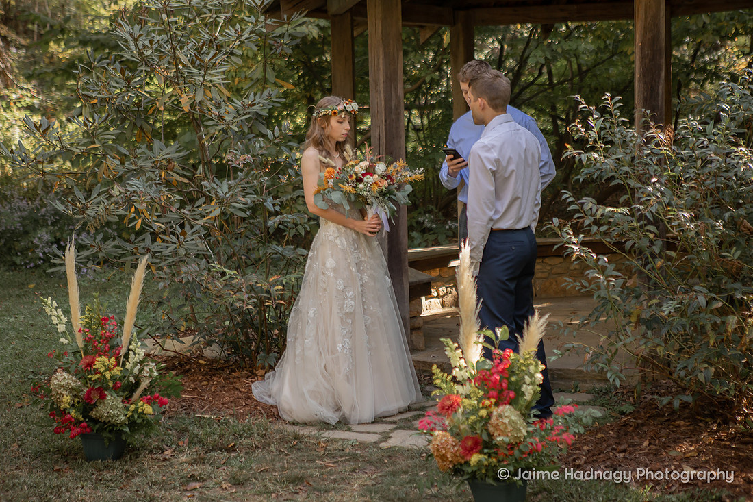 Botanical Gardens Wedding | Asheville Elopement Photographer