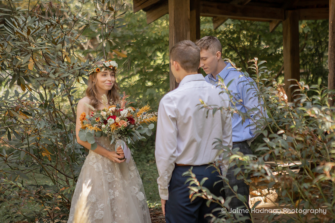 Botanical Gardens Wedding | Asheville Elopement Photographer