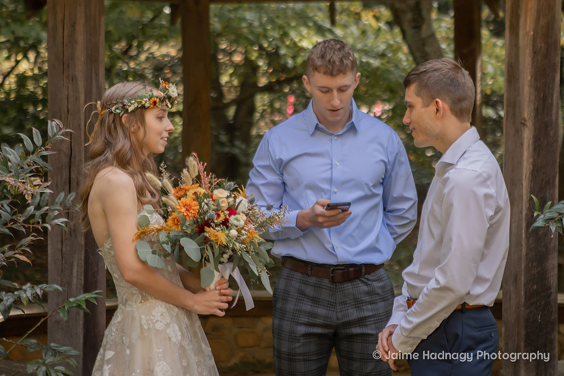 Botanical Gardens Wedding | Asheville Elopement Photographer