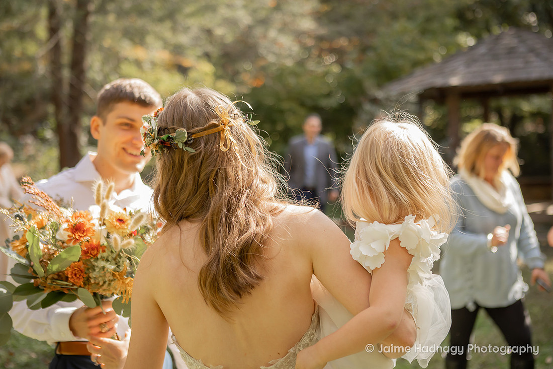 Wedding at Botanical Gardens Asheville | Elopement Photography