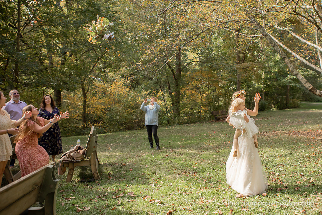Wedding at Botanical Gardens Asheville | Elopement Photography