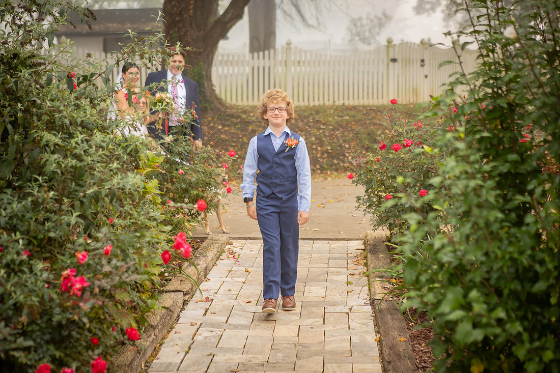 Wedding Photos with Dog | Hendersonville NC Wedding Photographer