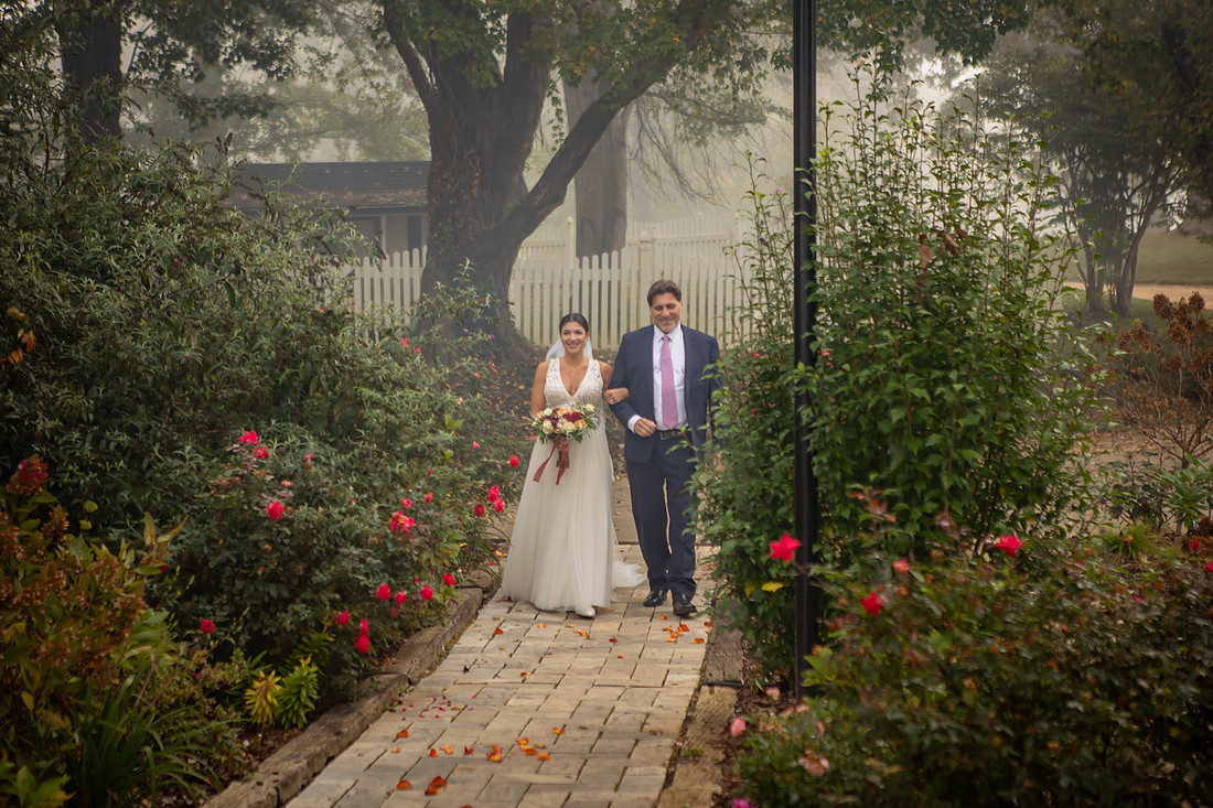 Wedding Photos with Dog | Hendersonville NC Wedding Photographer