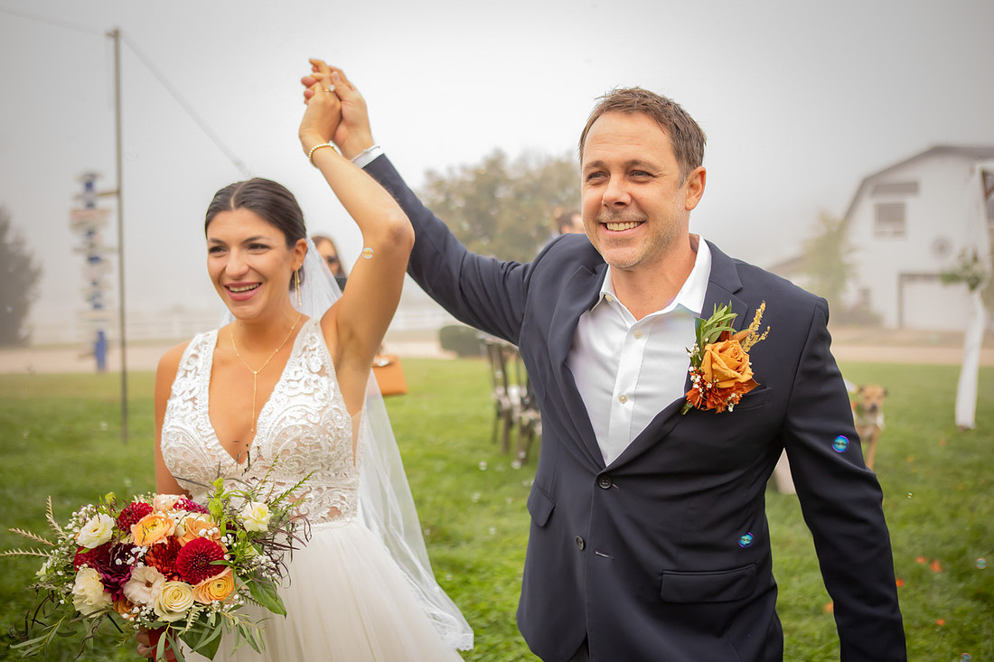 Wedding Photography in the Fog | Asheville Wedding Photographer