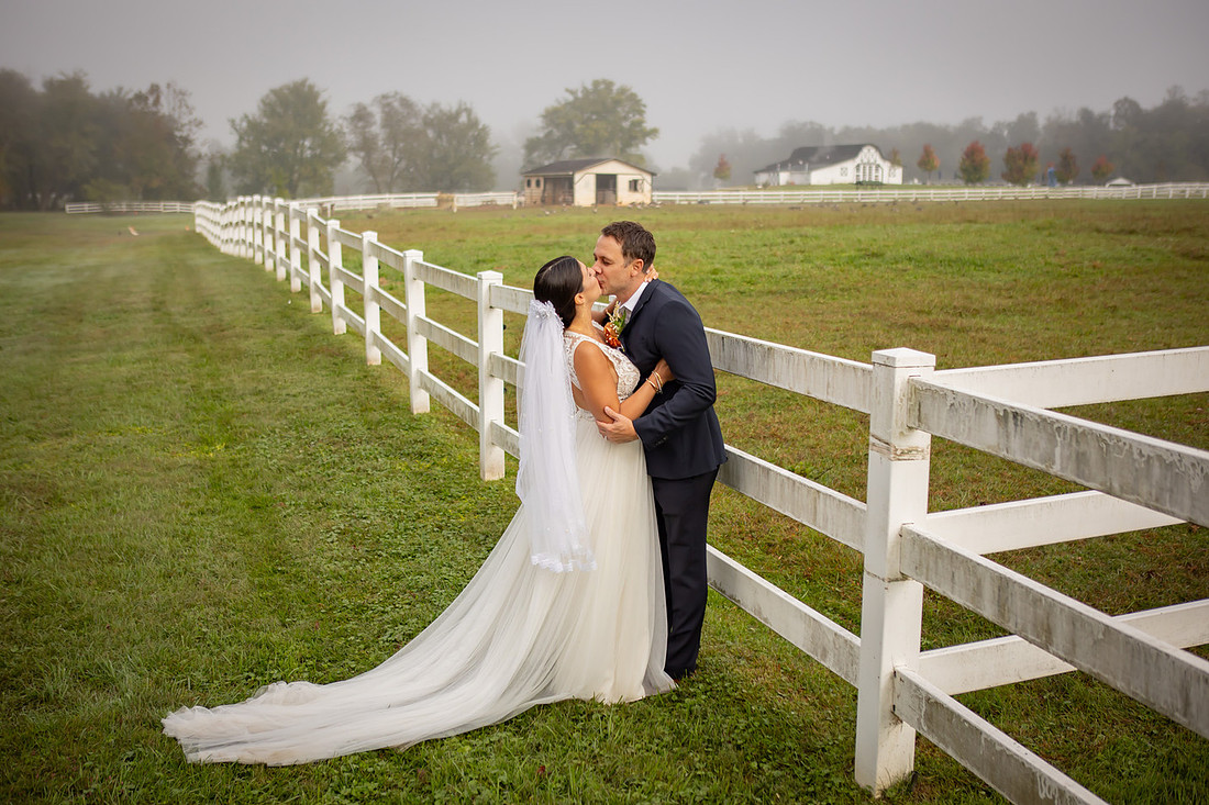 Bride and Groom Portraits | Asheville Wedding Photographer