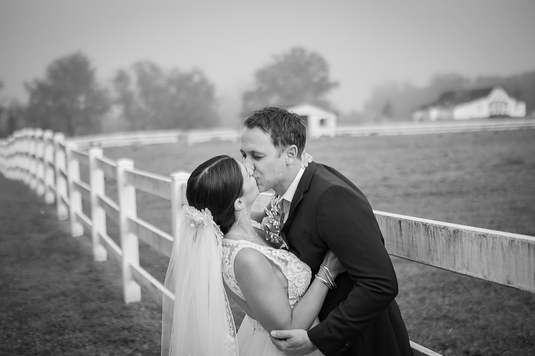 Bride and Groom Portraits | Asheville Wedding Photographer
