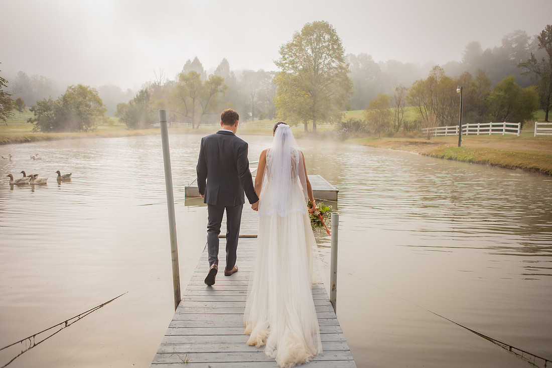 Bride and Groom Portraits | Asheville Wedding Photographer