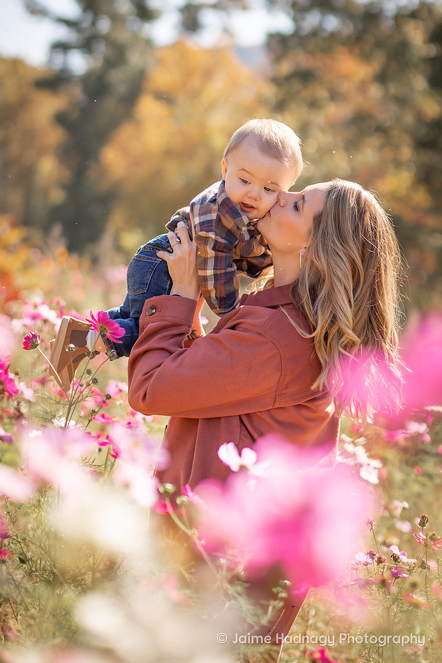 Outdoor Family Photos in Asheville with Baby Photographer