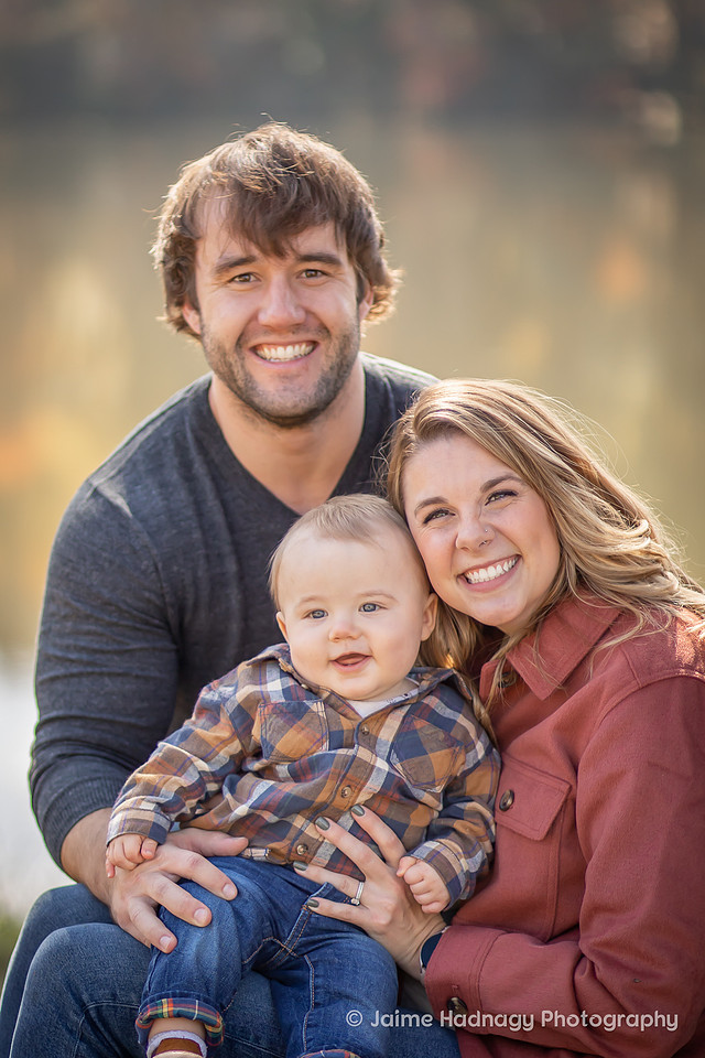 Family Photos with baby in Flower Field | Asheville Photographer