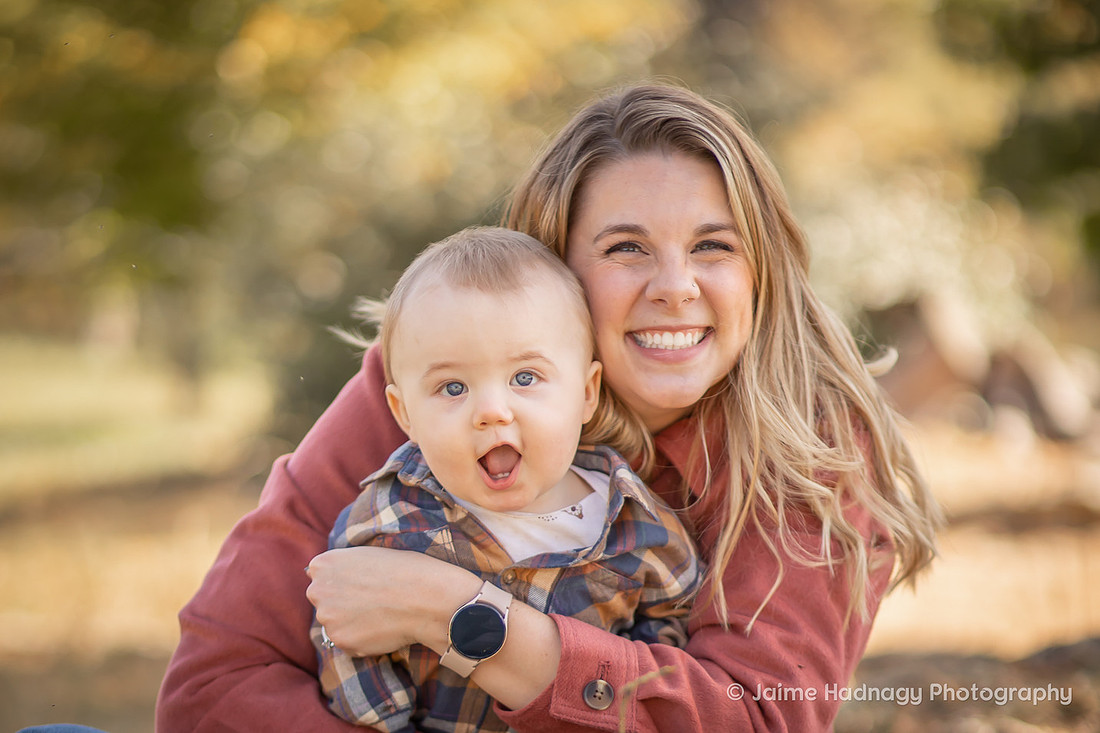 Outdoor Family Photoshoot with Baby | Asheville Photographer