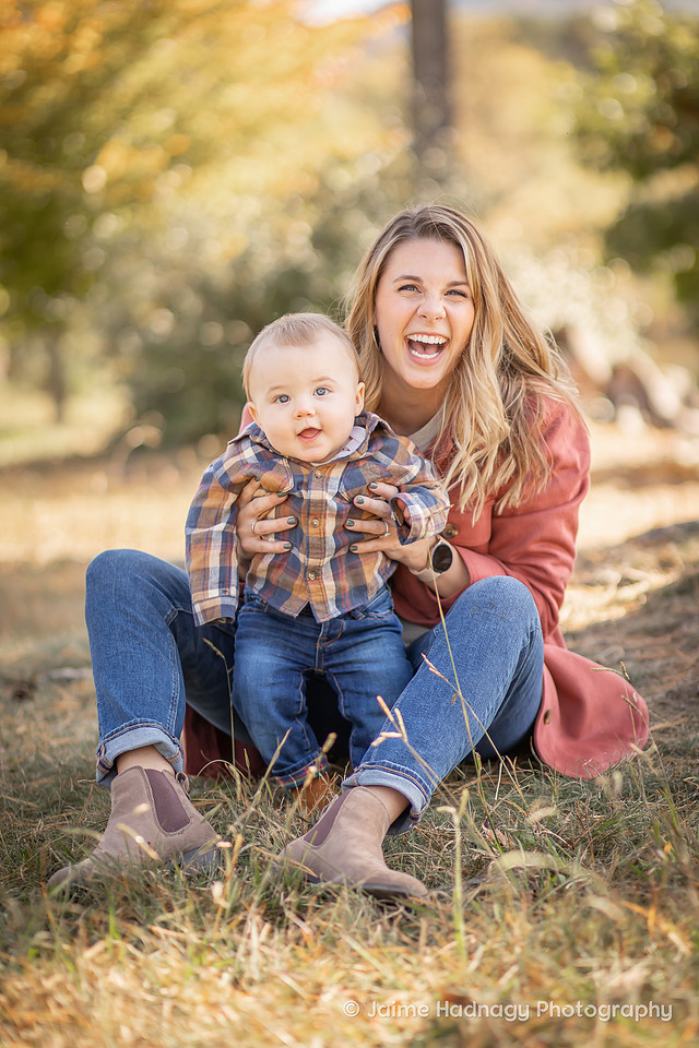 Outdoor Family Photoshoot with Baby | Asheville Photographer