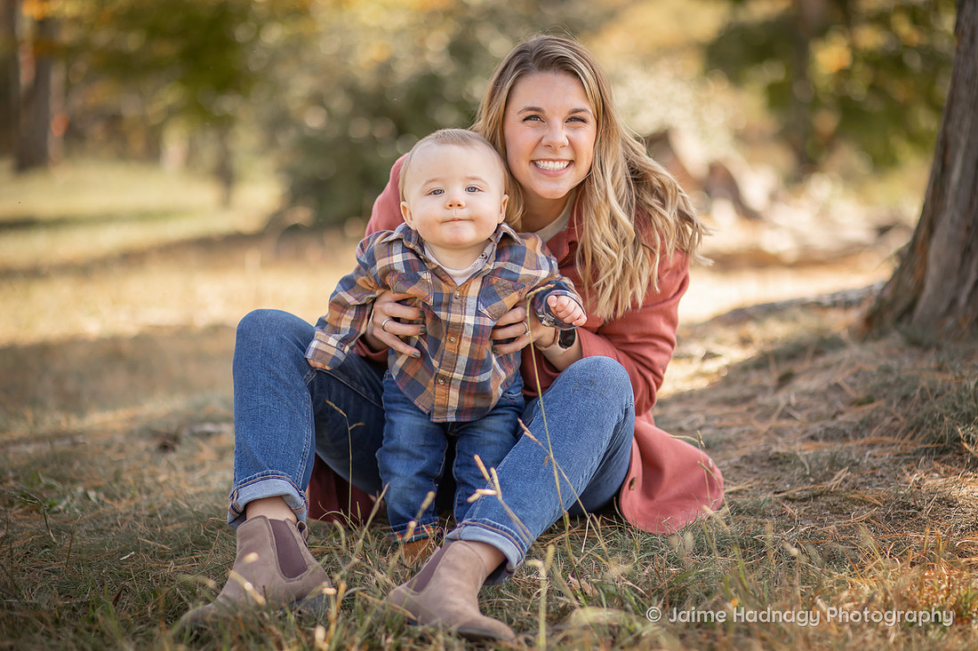 Outdoor Family Photoshoot with Baby | Asheville Photographer