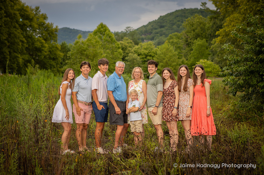 Outdoor Family Photos in Asheville | Photographer