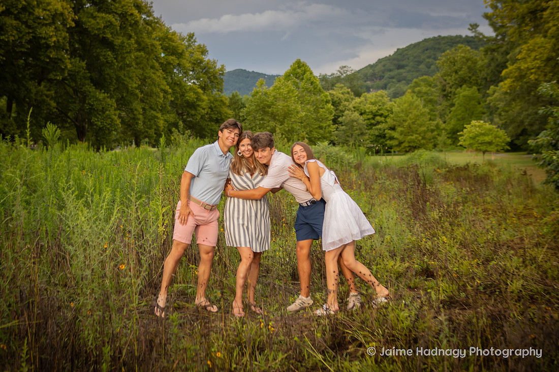 Outdoor Family Photos in Asheville | Photographer