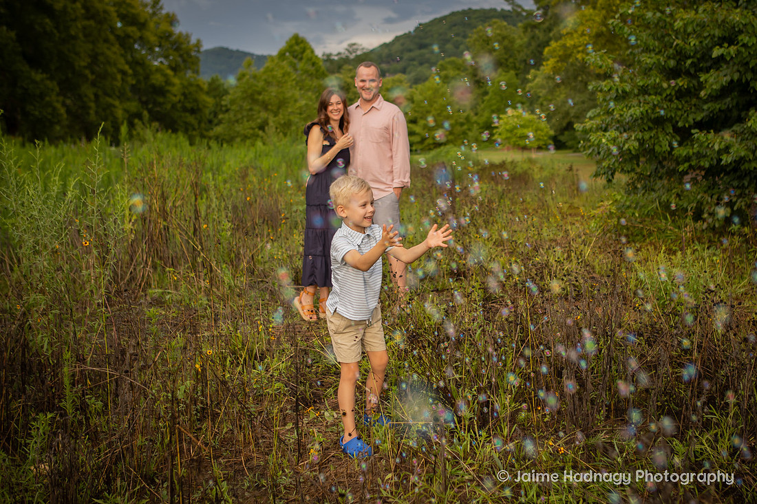 Outdoor Family Photos in Asheville | Photographer