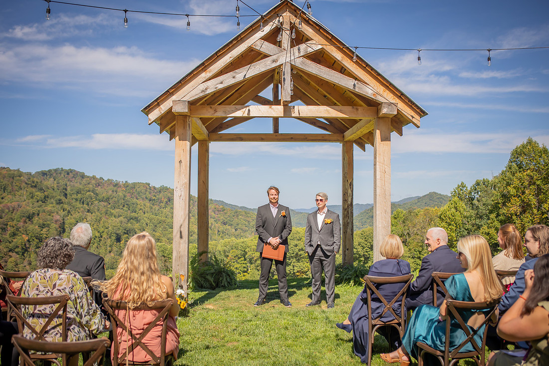 Asheville Wedding Photographer | The Heavens Venue