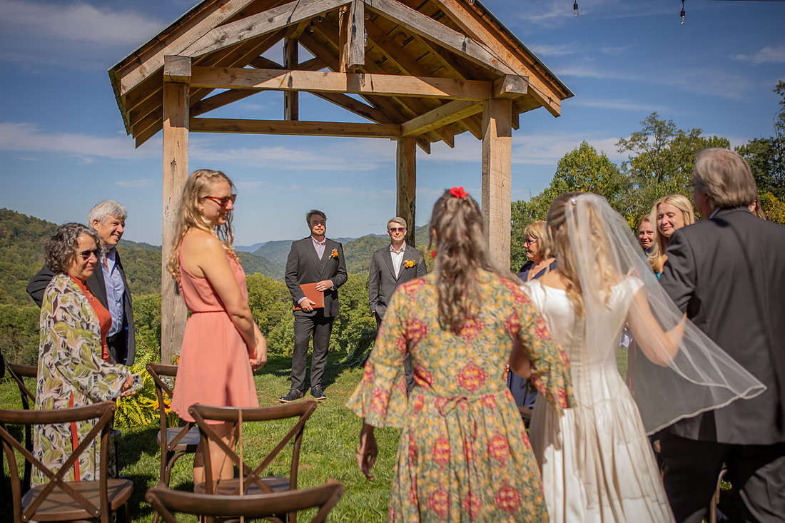 Asheville Wedding Photographer | The Heavens Venue