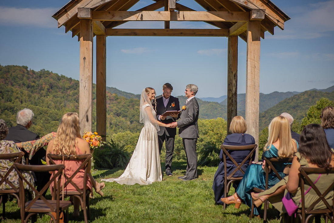 Asheville Wedding Photographer | The Heavens Venue