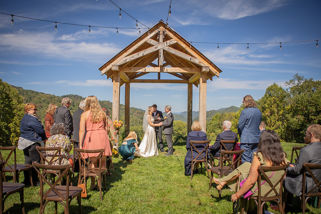 Asheville Wedding Photographer | The Heavens Venue
