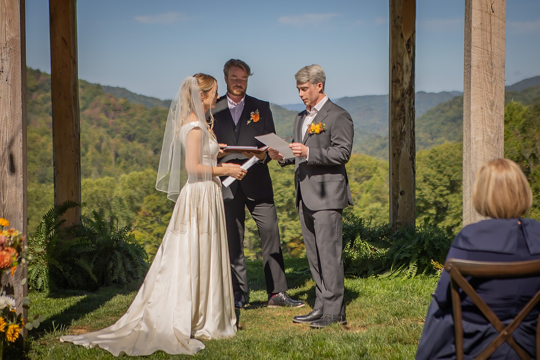 Asheville Wedding Photographer | The Heavens Venue